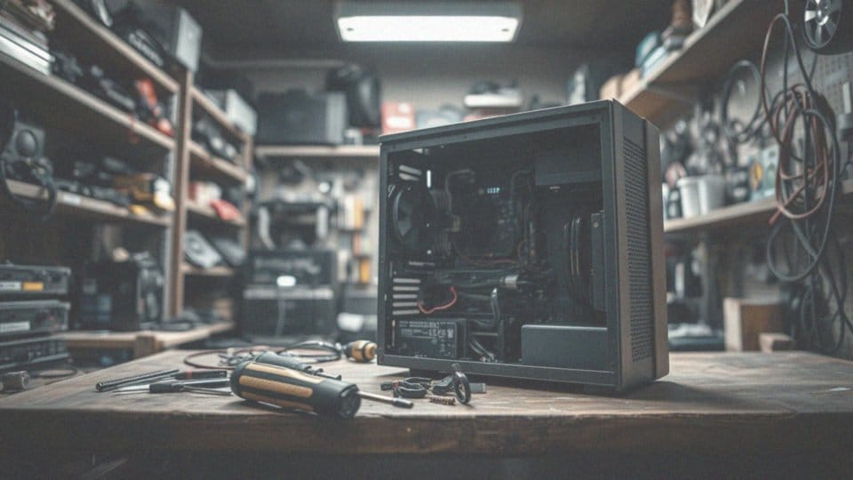 Dlaczego komputer zatrzymuje się w Aptio Setup Utility?