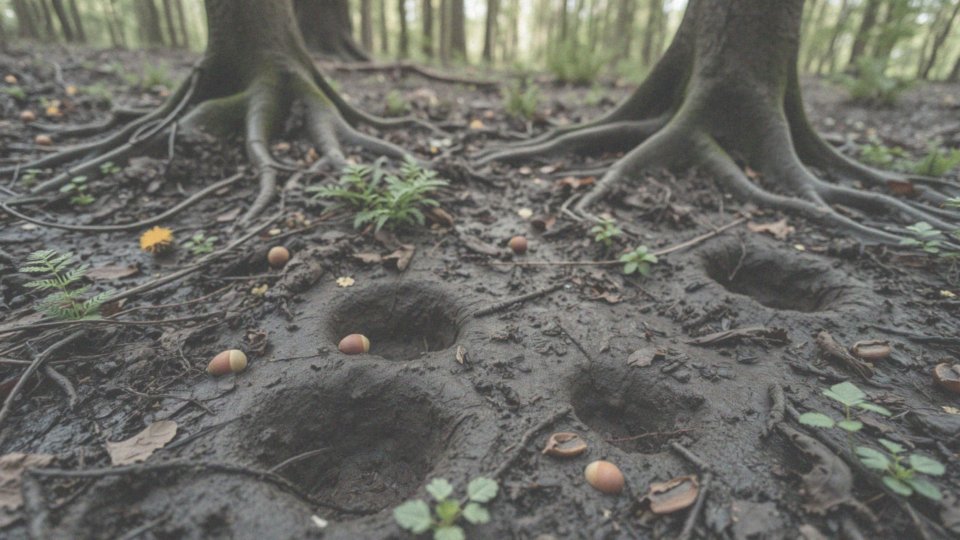 Jak świnie zdobywają pokarm w naturalnym środowisku?