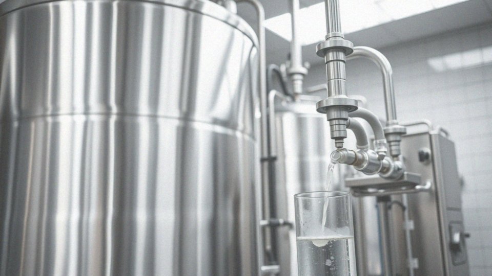 What are the uses of distilled water in the food industry?