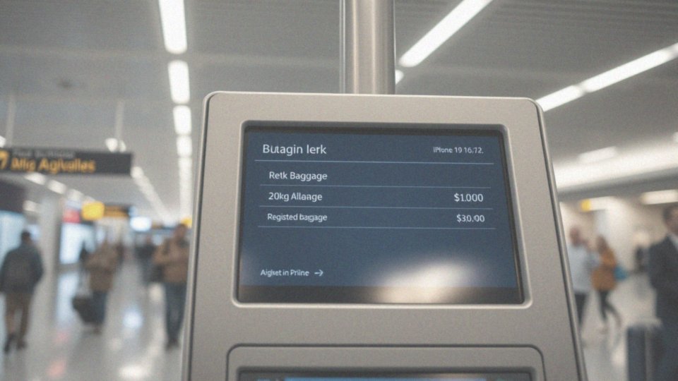 Jakie są koszty bagażu rejestrowanego do 20 kg?