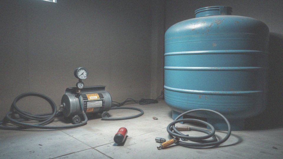 Jak zwiększyć ciśnienie w hydroforze poprzez dobicie powietrza?