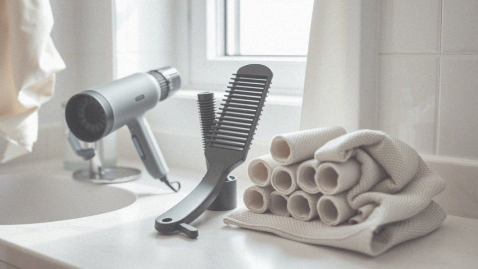 Jakie akcesoria i narzędzia wspierają kręcenie włosów?