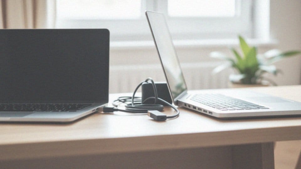 Jakie są metody przenoszenia danych między laptopami?