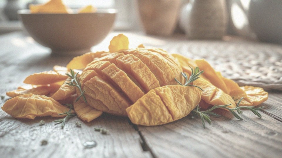 Jakie przeciwutleniacze zawiera suszone mango?