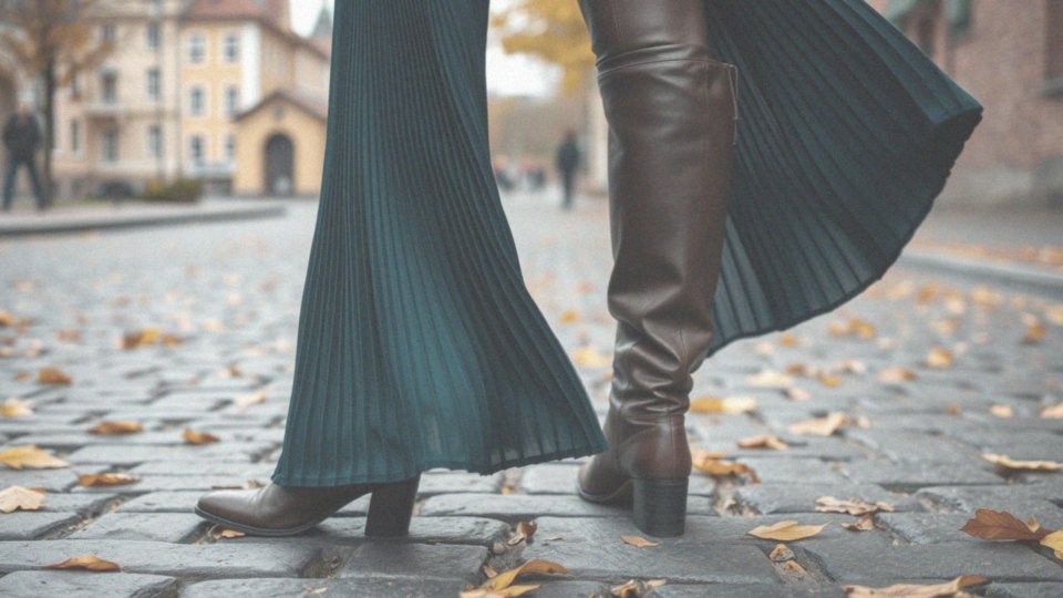 Jakie buty do długiej plisowanej spódnicy sprawdzą się na jesień i zimę?